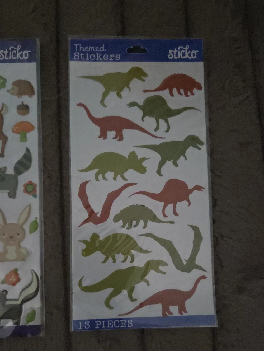 American Crafts | Animal Sticker Packs - Assorted Green/Brown/Orange